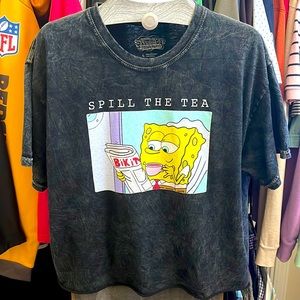 SPONGEBOB SQUAREPANTS SPILL THE TEE 🧽